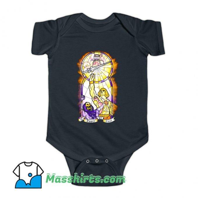 In Power We Trust Baby Onesie