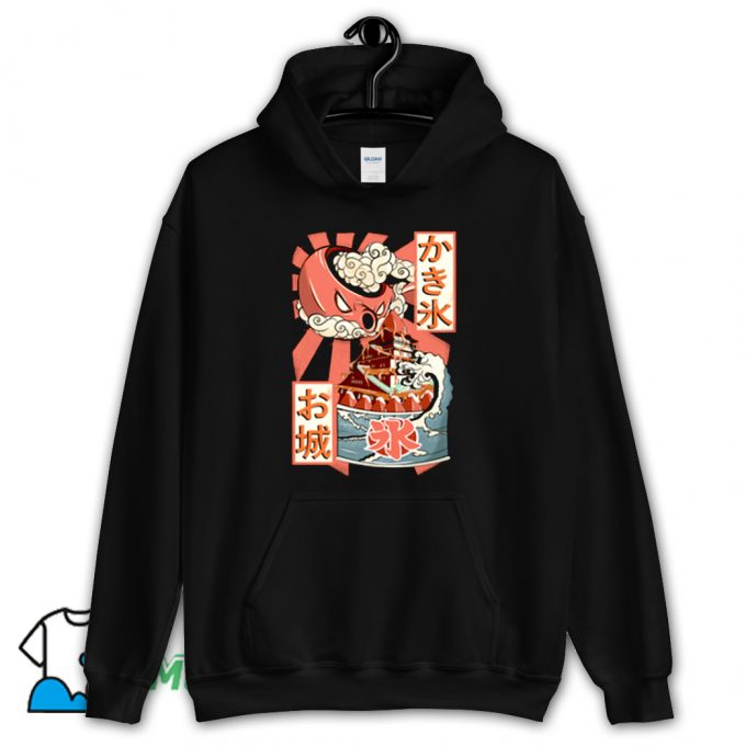 Japanese Ice Cream and Radiant Teapot Hoodie Streetwear