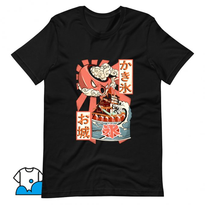 Japanese Ice Cream and Radiant Teapot T Shirt Design