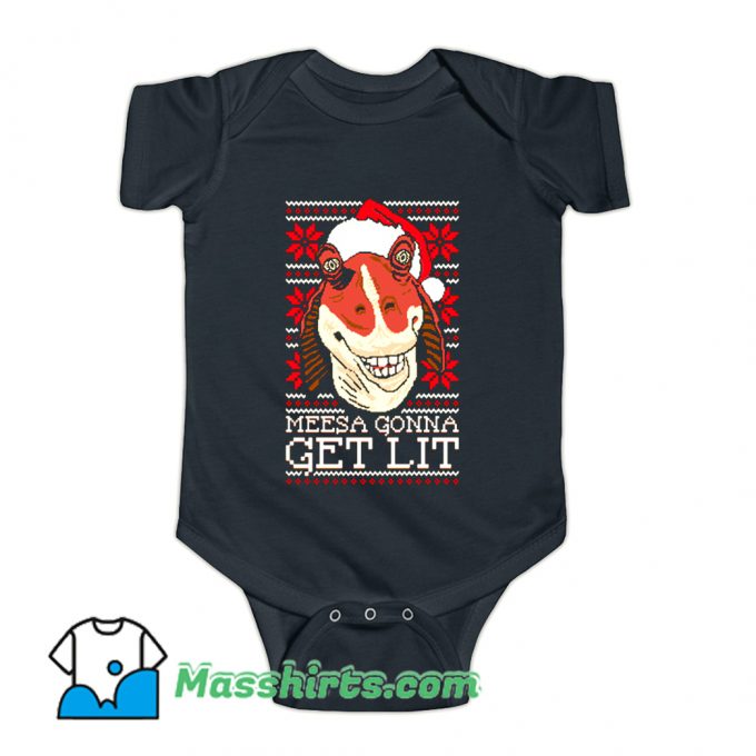 Official Jar Jar Christmas Baby Onesie