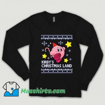 Kirby Christmas Land Knit Shirt