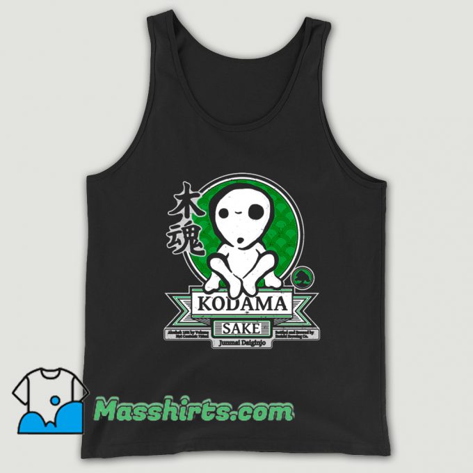 Kodama Sake Cartoon Comic Tank Top