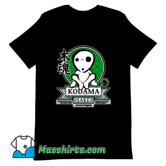 Kodama Sake Comic T Shirt Design