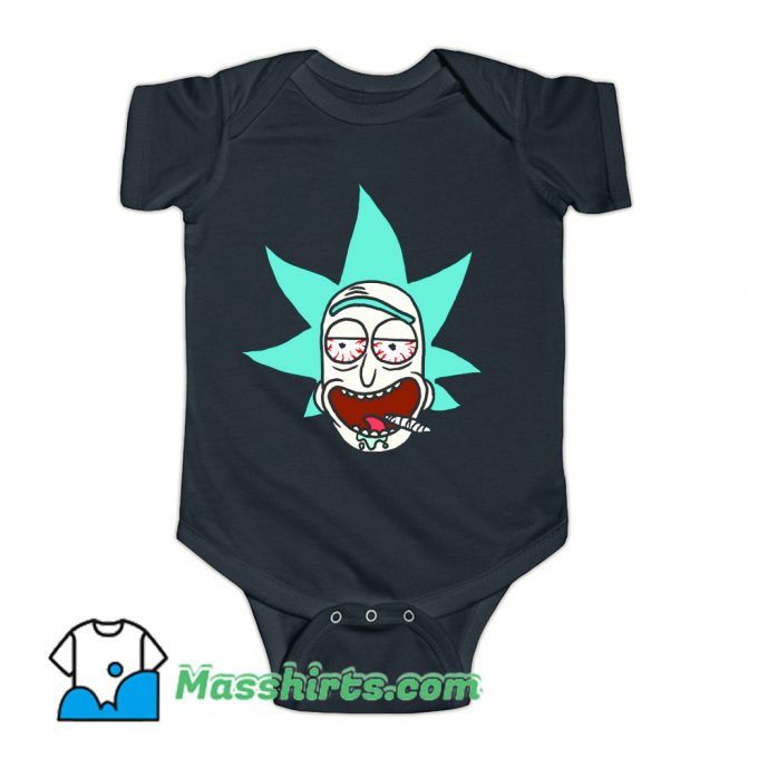 Cartoon Legalize Rick Baby Onesie