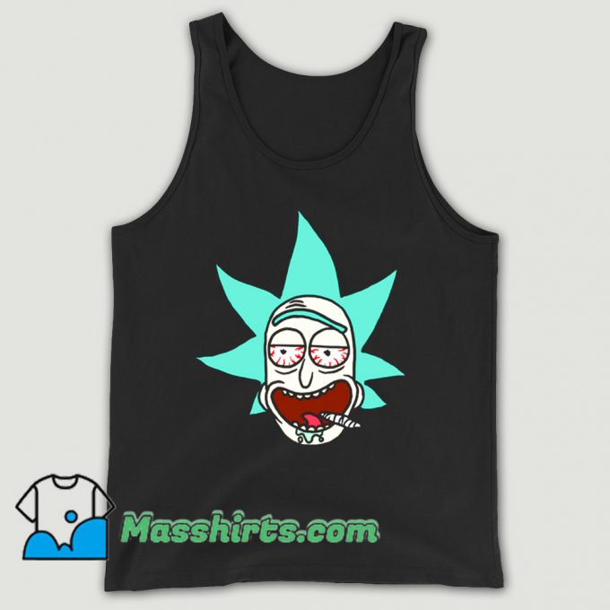 Awesome Cartoon Legalize Rick Tank Top