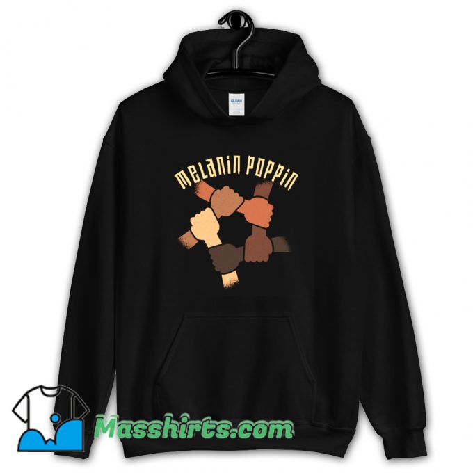 Cute Melanin Poppin Hoodie Streetwear