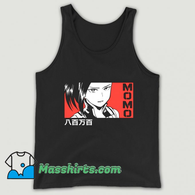 Cute Animal Momo Yaoyorozu Tank Top