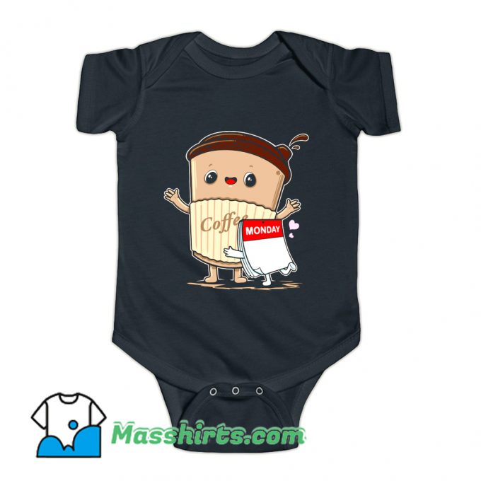 Monday Need Coffee Baby Onesie