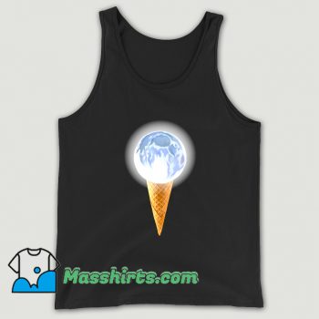 Moon Scoop Icecream Cone Tank Top