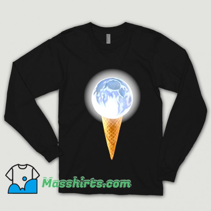 Classic Moon Scoop Icecream Cone Shirt