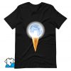 Moon Scoop Icecream Cone T Shirt Design