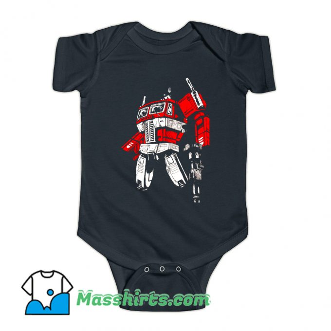 Cartoon Comic Prime 2 Baby Onesie