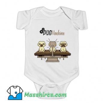 Pug Machine Baby Onesie