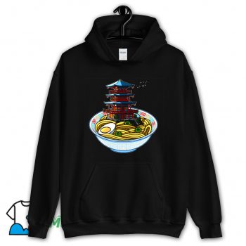 Food Ramen Temple Hoodie Streetwear