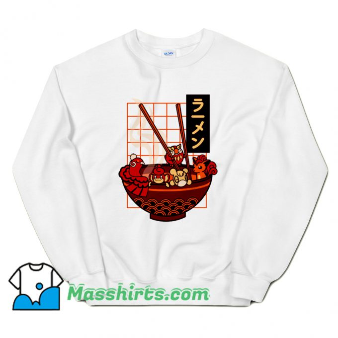 Red Ramen Sweatshirt On Sale