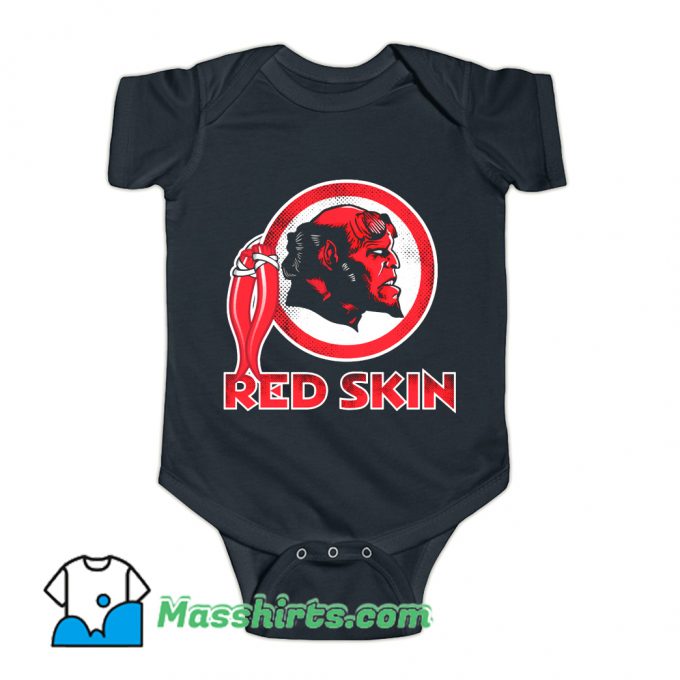 Red SkCartoon Red Skin Baby Onesiein