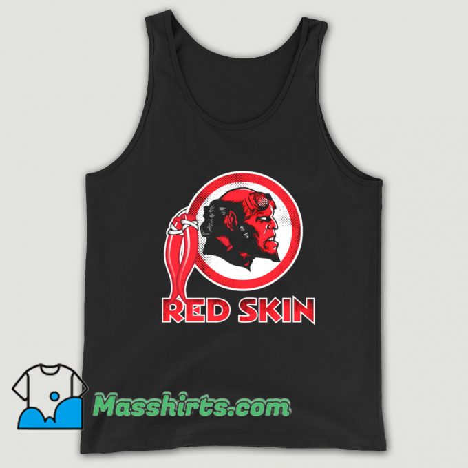 Cute Cartoon Red Skin Tank Top