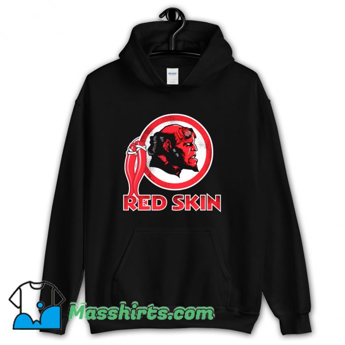 Cool Red Skin Hoodie Streetwear