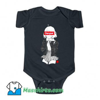 Anime Manga Senpai Baby Onesie