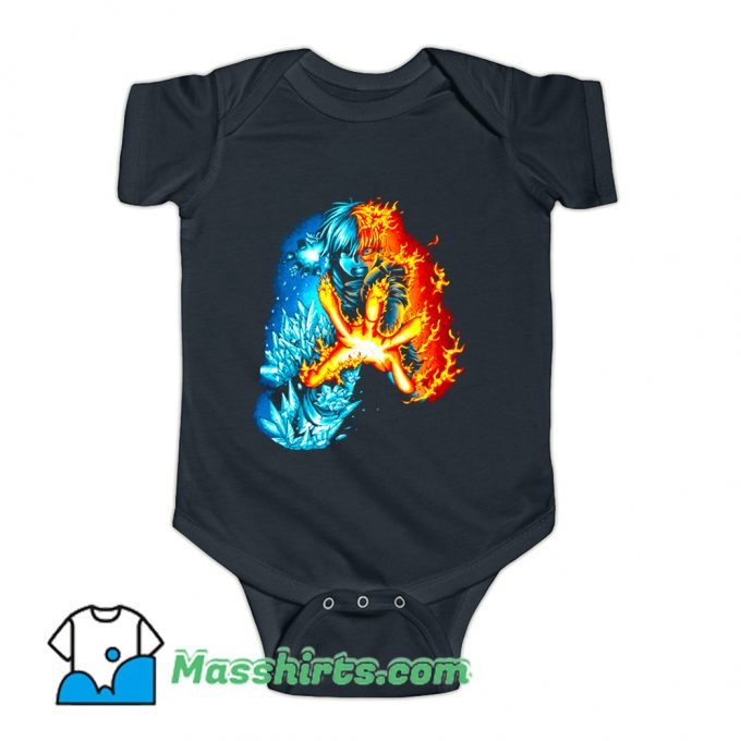 Shoto Todoroki Fan Art Baby Onesie