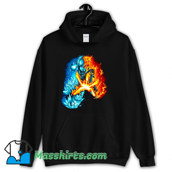 Shoto Todoroki Fan Art Hoodie Streetwear