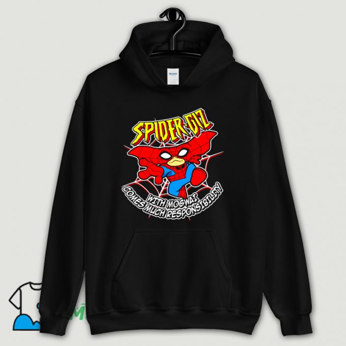 Cartoon Spider Giz Hoodie Streetwear