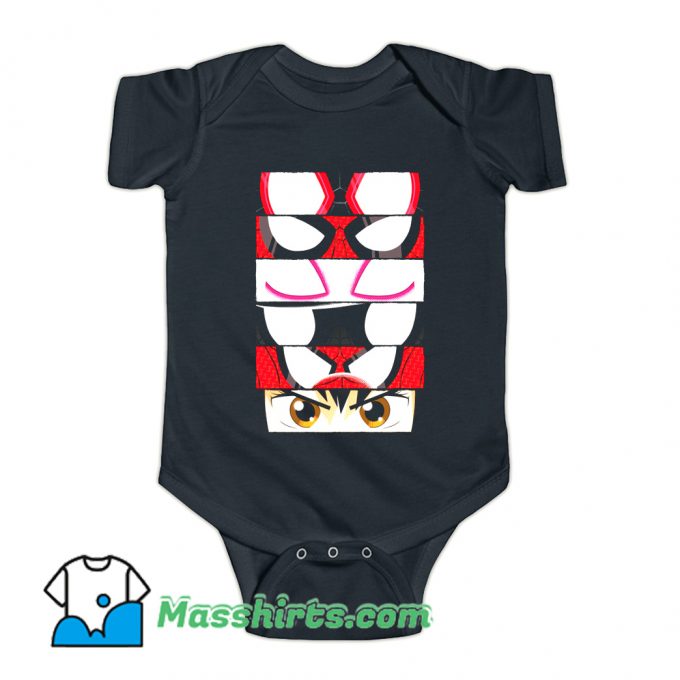 Spider Verse Eyes Baby Onesie