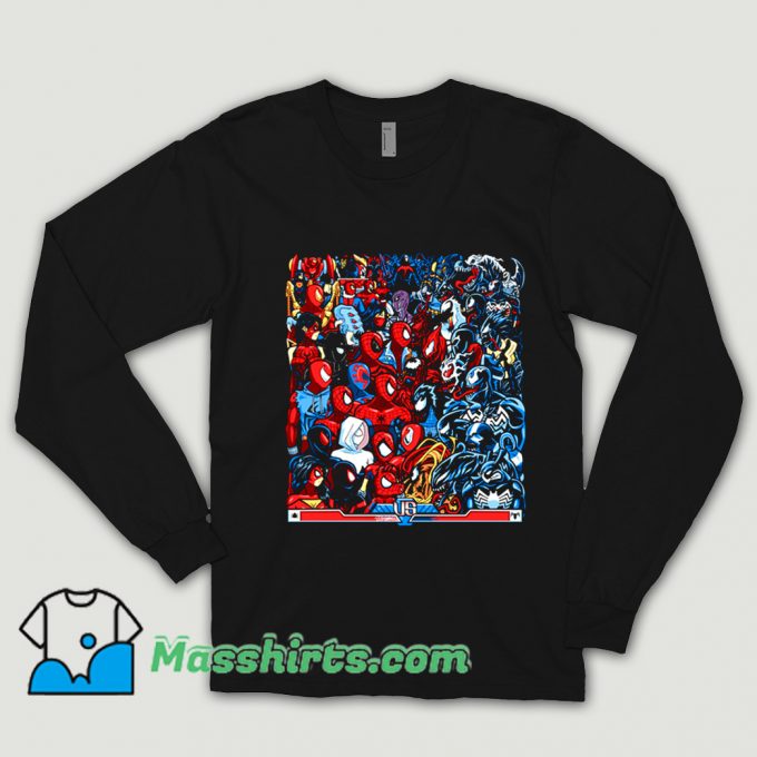 Funnny Cartoon Spiders VS Symbiotes Shirt