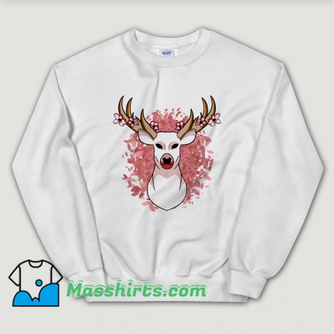 Awesome Animal Spring Deer Sweatshirt