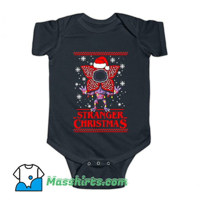 Cool Stranger Christmas Baby Onesie