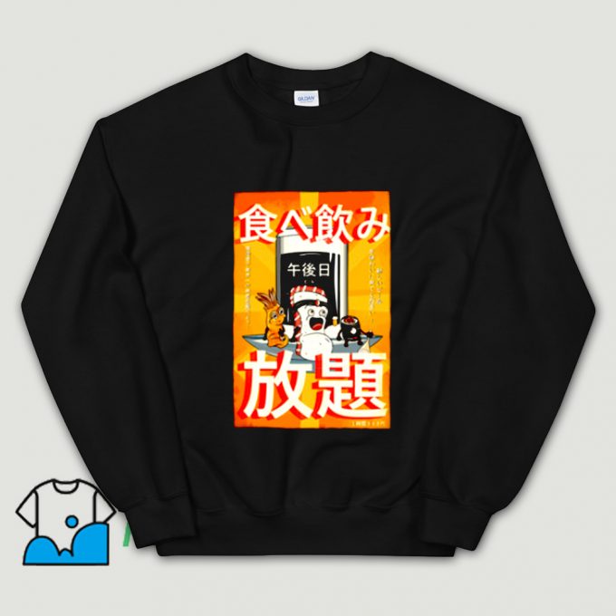 Sushi And Beer Izakaya Sweatshirt