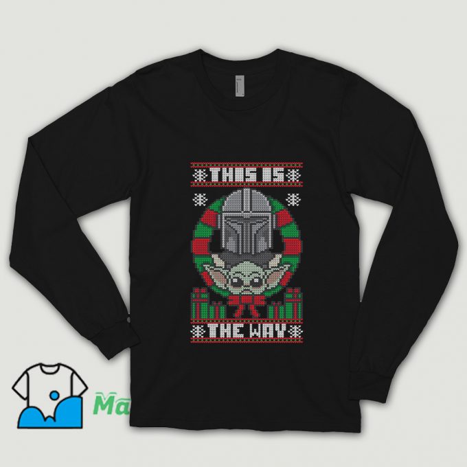 Vintage This Is The Way Sweater Ugly Christmas Shirt