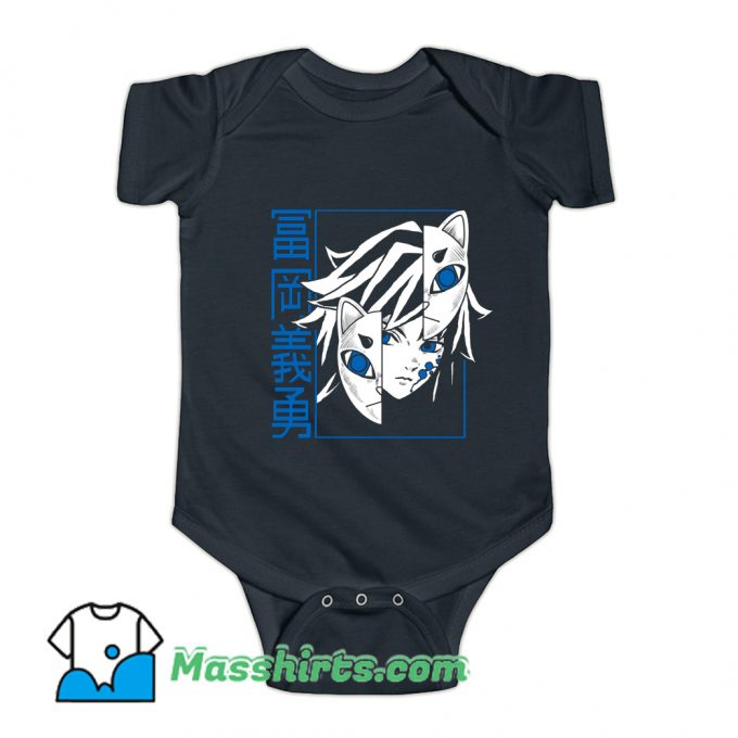 Tomioka Giyuu Anime Baby Onesie