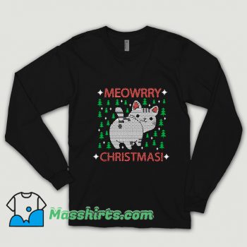 Cheap Meowrry Christmas Shirt