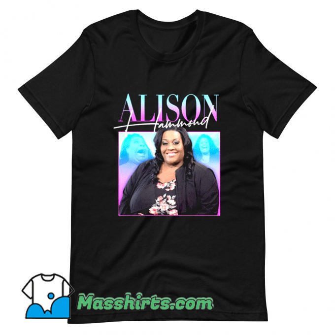 Alison Hammond This Morning T Shirt Design