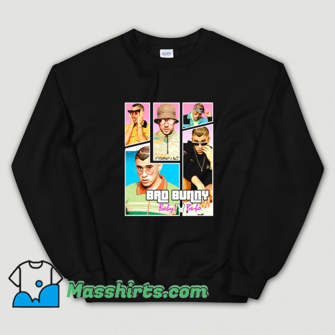 Cool Bad Bunny Maluma Ozuna Rapper Sweatshirt