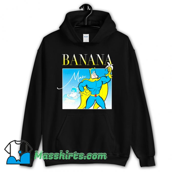Bananaman 80s Retro Cartoon Hoodie Streetwear
