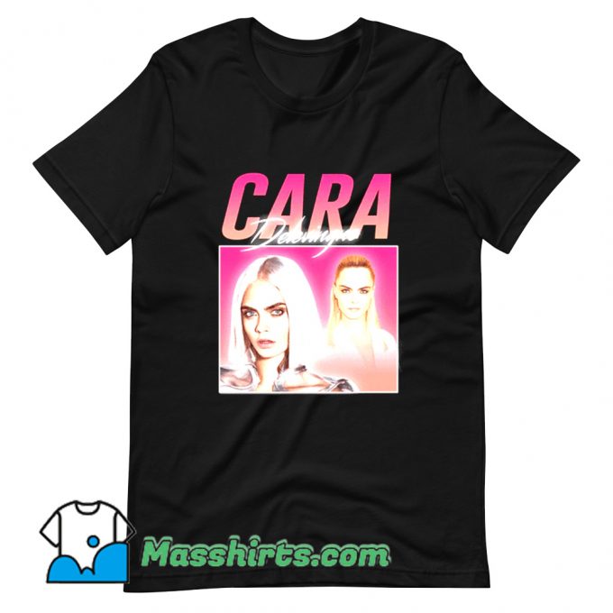 Cara Delevingne Modelling Career T Shirt Design