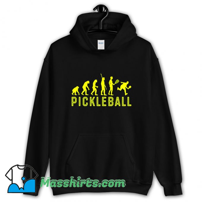 Evolution Of Pickleball Hoodie Streetwear