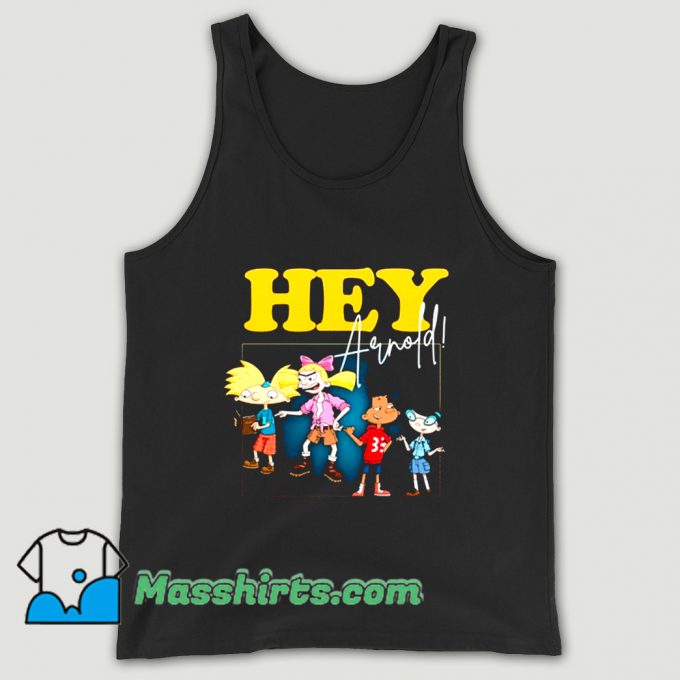 Hey Arnold Retro 90s Cartoon Tank Top