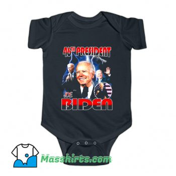 Joe Biden 46th President Baby Onesie