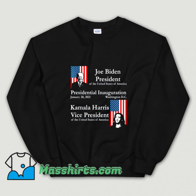 Cheap Joe Biden Kamala Harris 2021 Sweatshirt