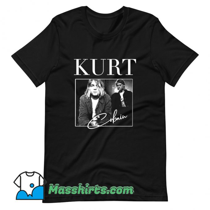 Kurt Cobain Nirvana 90s Music T Shirt Design