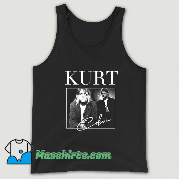 Kurt Cobain Nirvana 90s Music Tank Top