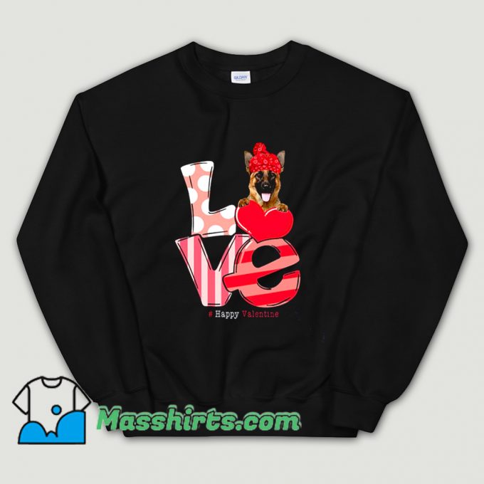 Cool Love German Shepherd Sweatshirt