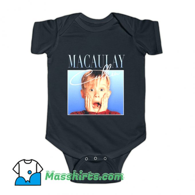 Macaulay Culkin Home Alone 90s Movies Baby Onesie