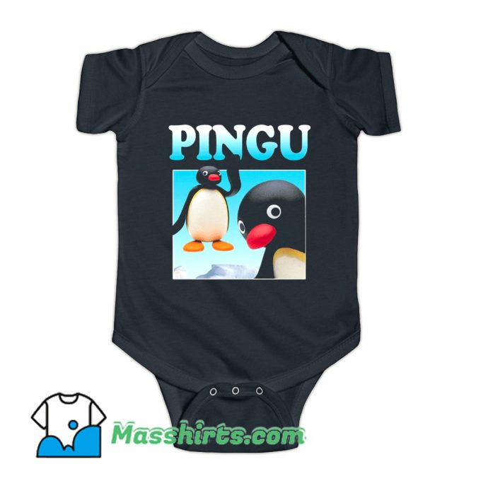 Pingu Retro 80s Baby Onesie