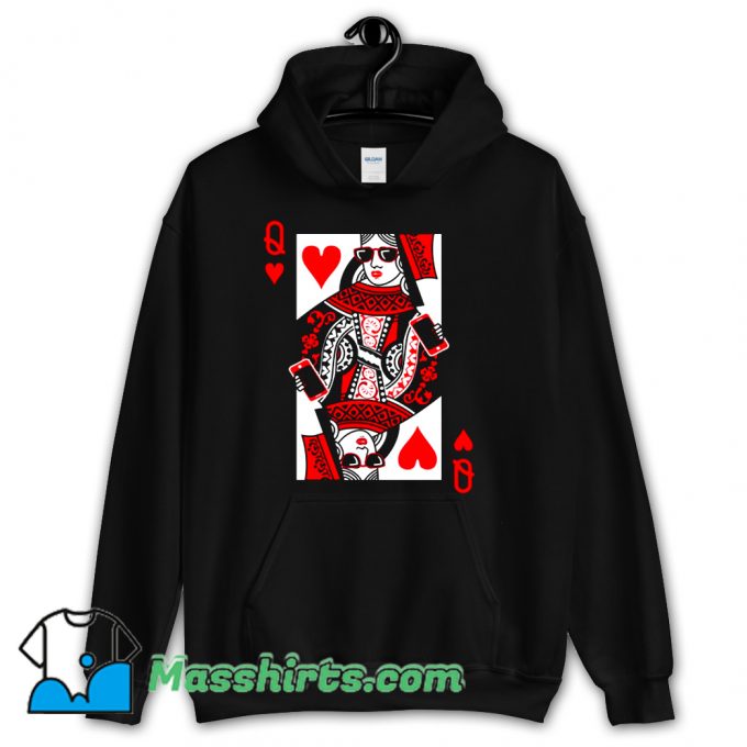 Queen Of Hearts Valentine Hoodie Streetwear