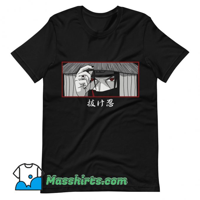 Anime Renegade Ninja T Shirt Design On Sale