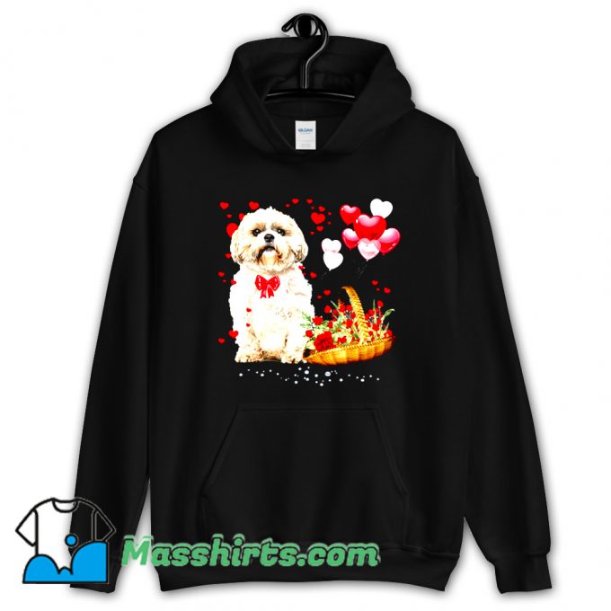 Shih Tzu Valentines Day Hoodie Streetwear